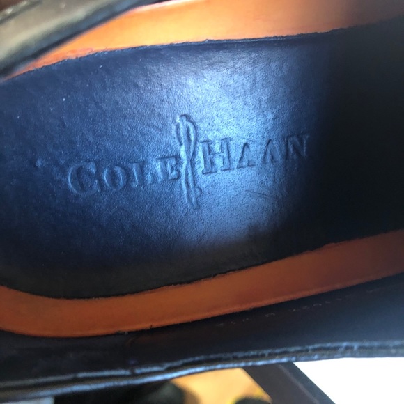 Cole Haan Oxford Derby Leather Comfort Black Shoe. 10.5. Classy main image 6